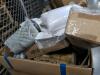 Bath rug, pillows, towels, yarn, sheets, jars, folding chairs and more - 3