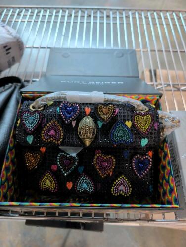 Kurt Geiger Mini Kensington Fabric Convertible Shoulder Bag