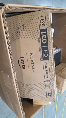 Light, insignia fire fire TV, Xerox toner cartridge, sound bars, moving blankets, and more