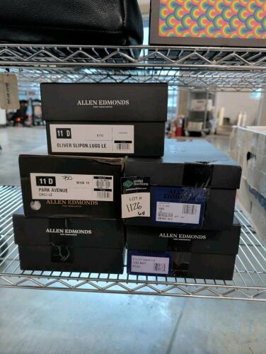 5 pairs of Allen Edmonds shoes