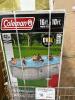 Swimming pool, cage, mattress, economy chair rack, & More