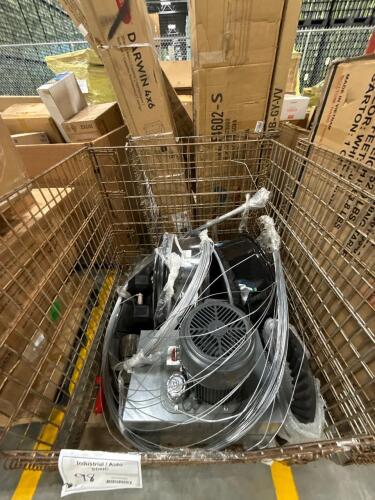 Rims, weights, roller, industrial motor Dayton FR07, & More
