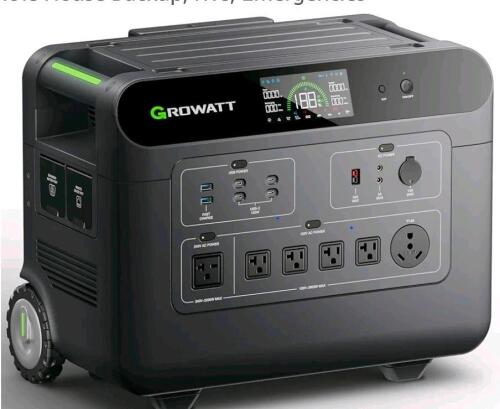 GROWATT HELIOS 3600 portable power station