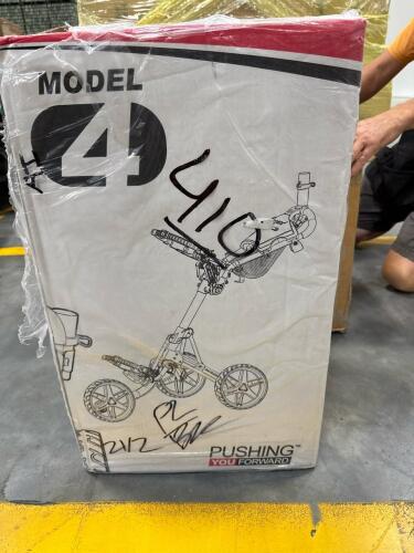 CLICGEAR model four push golf cart