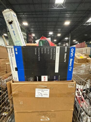 On 65 inch TV, kayak, Johnson hardware, sauna room panel, & More