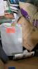 Books, delta faucet, sand, basket, GCI rocker chair, mattress topper, multiple extension to Marc, light, shop towels, Card game, & More - 5