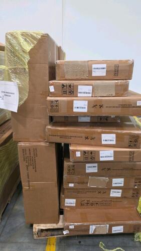 Multiple deck boxes, miscellaneous furniture