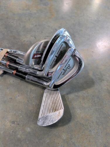 Used golf clubs, Hogan edge irons, white hot putter