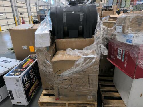 Furniture, large barrel, Flooring, & More