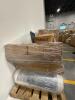 Storage tote, rolled mattress, miscellaneous furniture, plastic fishing organizer, and more - 5
