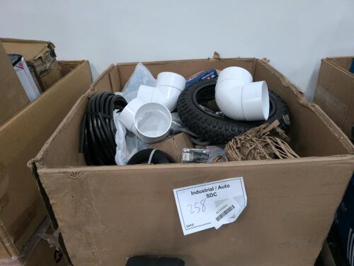 industrial and automotive items, PVC fittings, moog, copper fittings, tubing, STP parts, rubber, engine, air filter, duct tape, and so much more