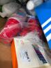 Big box store in a box: garbage bags, clothing, cleaner, hair grow treatment, Adidas shoes, shorts, Cafe lights, dipping pool noodle, sketchers, outdoor Cafe lights, & More - 8