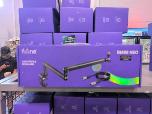 12-Fifine BM88 Neo low profile boom arm