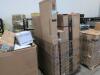 Simply home Harper desk, KETER deck box, Samsung 65 inch TV, truck pad, storage cabinet, & More - 5