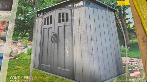 Lifetime outdoor storage shed, 605282