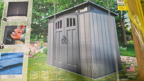 Lifetime outdoor storage shed 605282