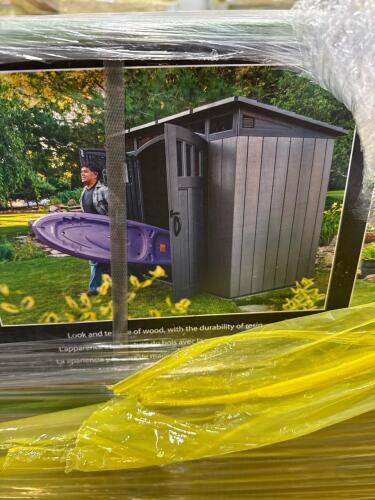 Lifetime outdoor storage shed 605282