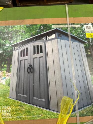Lifetime outdoor storage shed 605282