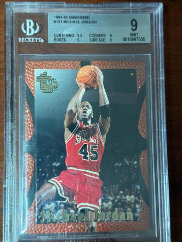 Michael Jordan 1994-95 Embossed, #121 , 9 Mint