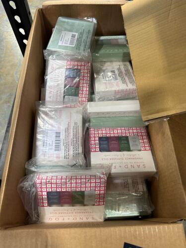 box of sand and fog fragrance diffuser oils