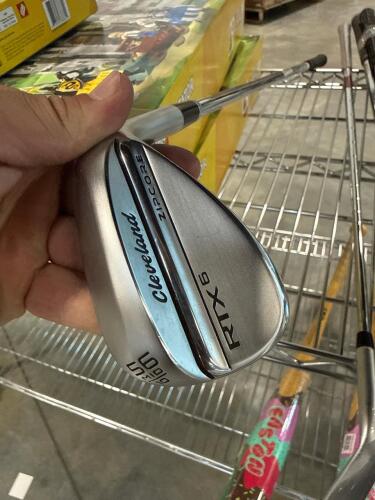 Callaway and Titleist irons and wedges