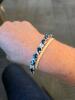 Sapphire and wonders sterling silver bracelet - 2