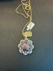 Ruby and Sapphire pendant and necklace - 2