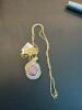 ruby and sapphire pendant and necklace