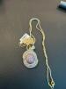 ruby and sapphire pendant and necklace - 2