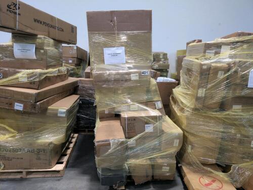 Multiple mattresses, stair climber, storage box, and