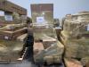 Multiple mattresses, stair climber, storage box, and