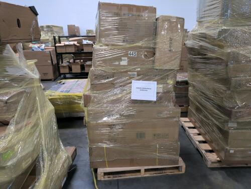 Sofa pieces, deck box, miscellaneous furniture