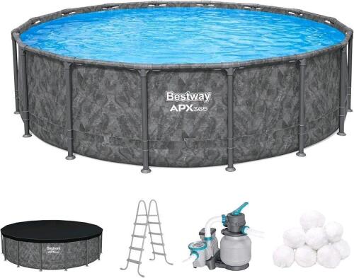 16 x 48" round pool set
