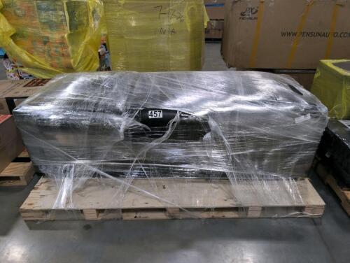 Leather sofa out of box possible customer return