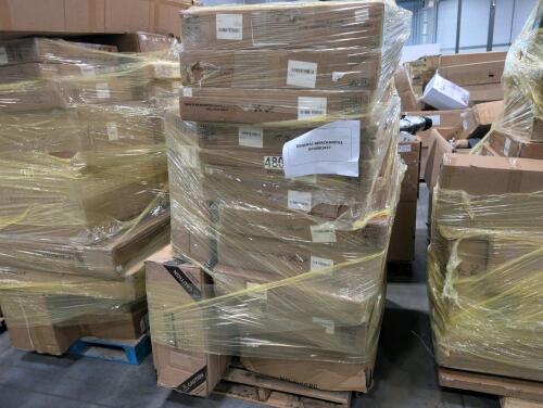 Treadmill T532A, multiple deck boxes, sofa