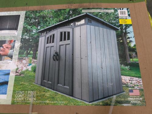 Lifetime outdoor storage shed 605282
