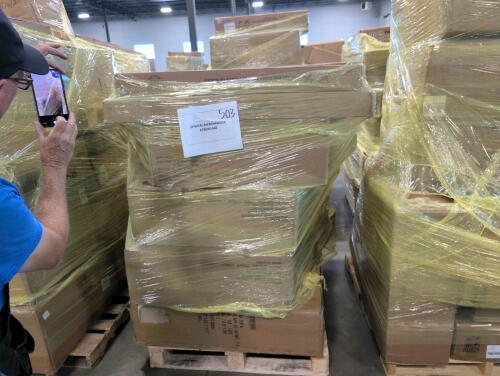 Sofa, chair pieces, deck box, & More