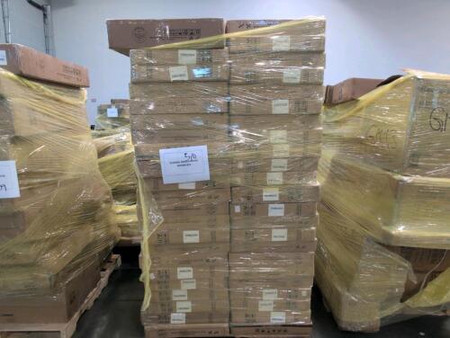 Mega pallet of deck/storage boxes