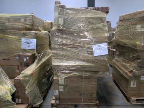 One piece toilet, multiple deck boxes, & More