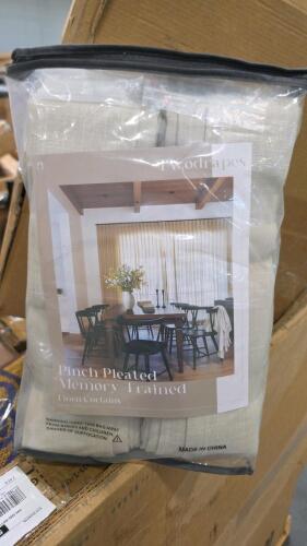 Solar lamps, peach riot , plastic tub, curtains, filters and more