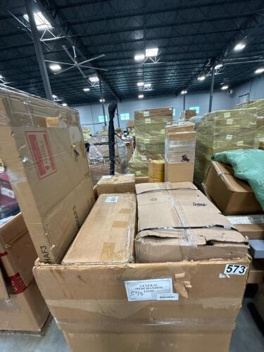 Fishing hole, sign stands, cheetah wrap, miscellaneous furniture,