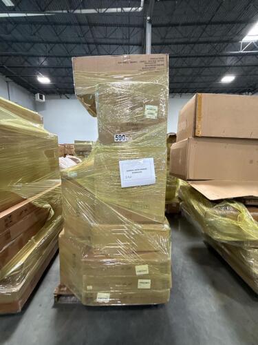 Deck boxes, recliner sofa piece, miscellaneous furniture
