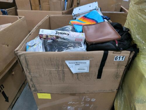 Jarvis bag, pillows, laptop case, folders, tape gun, ball foot shoe cushions, HOGG, tape, & More