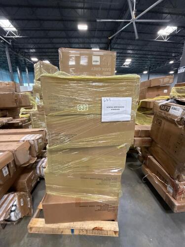 10 boxes of outdoor chairs