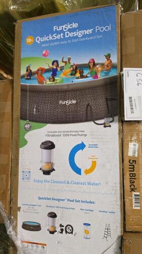 Swimming pool, chair, multiple swimming pools, extension ladder, & More