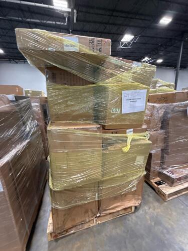 counter stool, deck boxes, miscellaneous furniture