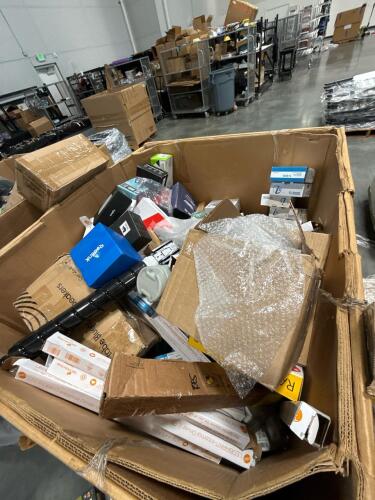 Electronics for Xbox controller, mice, Logitech, PlayStation, PLAUD note pin, Daisy, beat studio Bose headphones, J LED Bark internal driver former, Honeywell, karaoke machine, 3-D printer, system sensor Apple accessories, print toner cartridge, lights, K