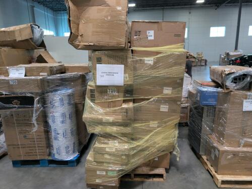Multiple door panels, outdoor chairs, camping cots, fender and more