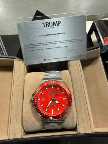 Two &ndash; Trump presidential fighter collection watches