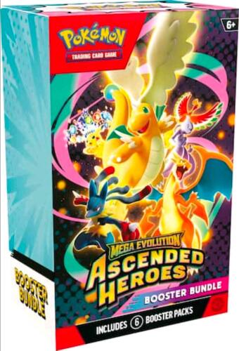 Pok&eacute;mon mega evolution ascended heroes booster bundle sealed